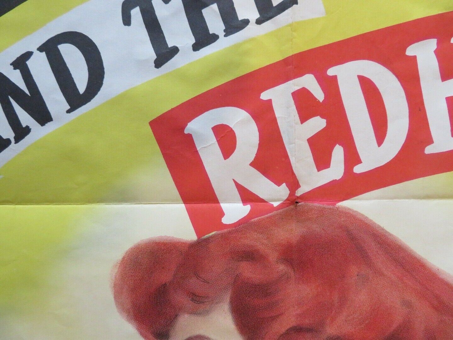 THE REFORMER AND THE REDHEAD FOLDED US ONE SHEET POSTER JUNE ALLYSON 1950 - Rendezvous Cinema