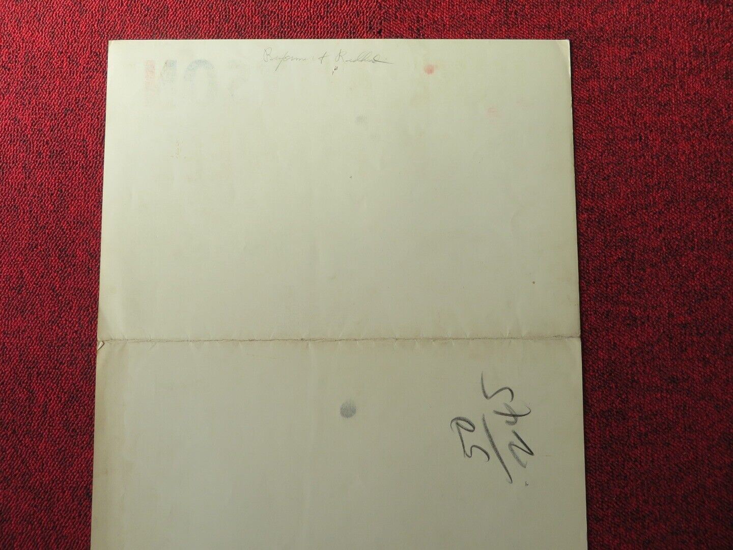 THE REFORMER AND THE REDHEAD US INSERT (14"x 36") POSTER JUNE ALLYSON 1950 Movie posters