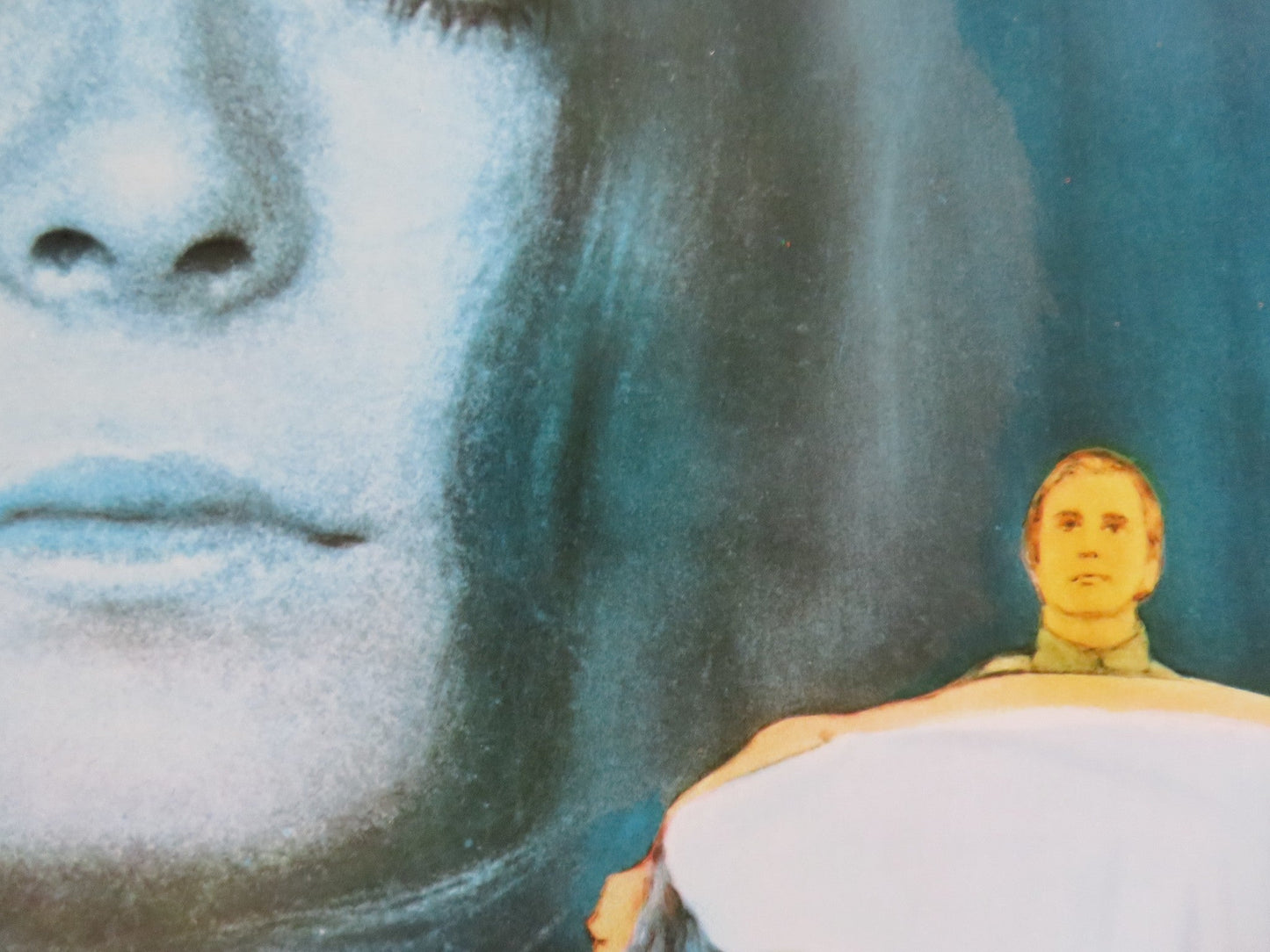 THE REINCARNATE US HALF SHEET (22"x 28") POSTER JACK CRELEY JAY REYNOLDS 1971 Rendezvous Cinema Movie posters