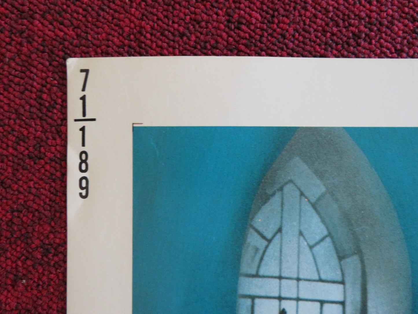 THE REINCARNATE US HALF SHEET (22"x 28") POSTER JACK CRELEY JAY REYNOLDS 1971 Rendezvous Cinema Movie posters