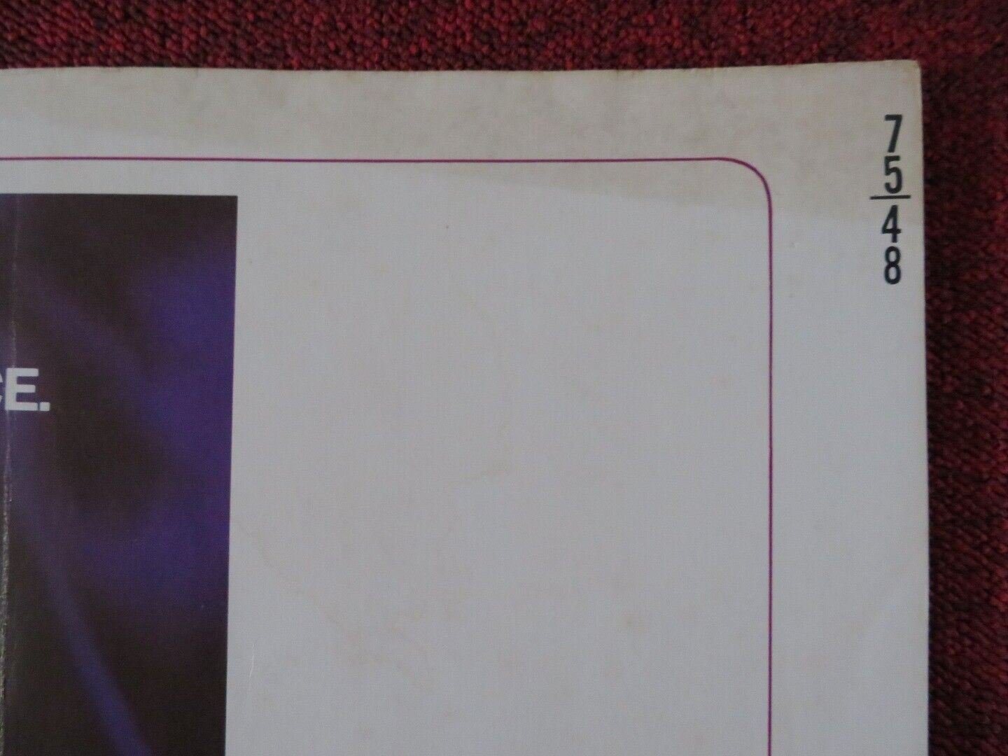 THE REINCARNATION OF PETER PROUD US HALF SHEET (22"x 28") POSTER 1975 Movie posters