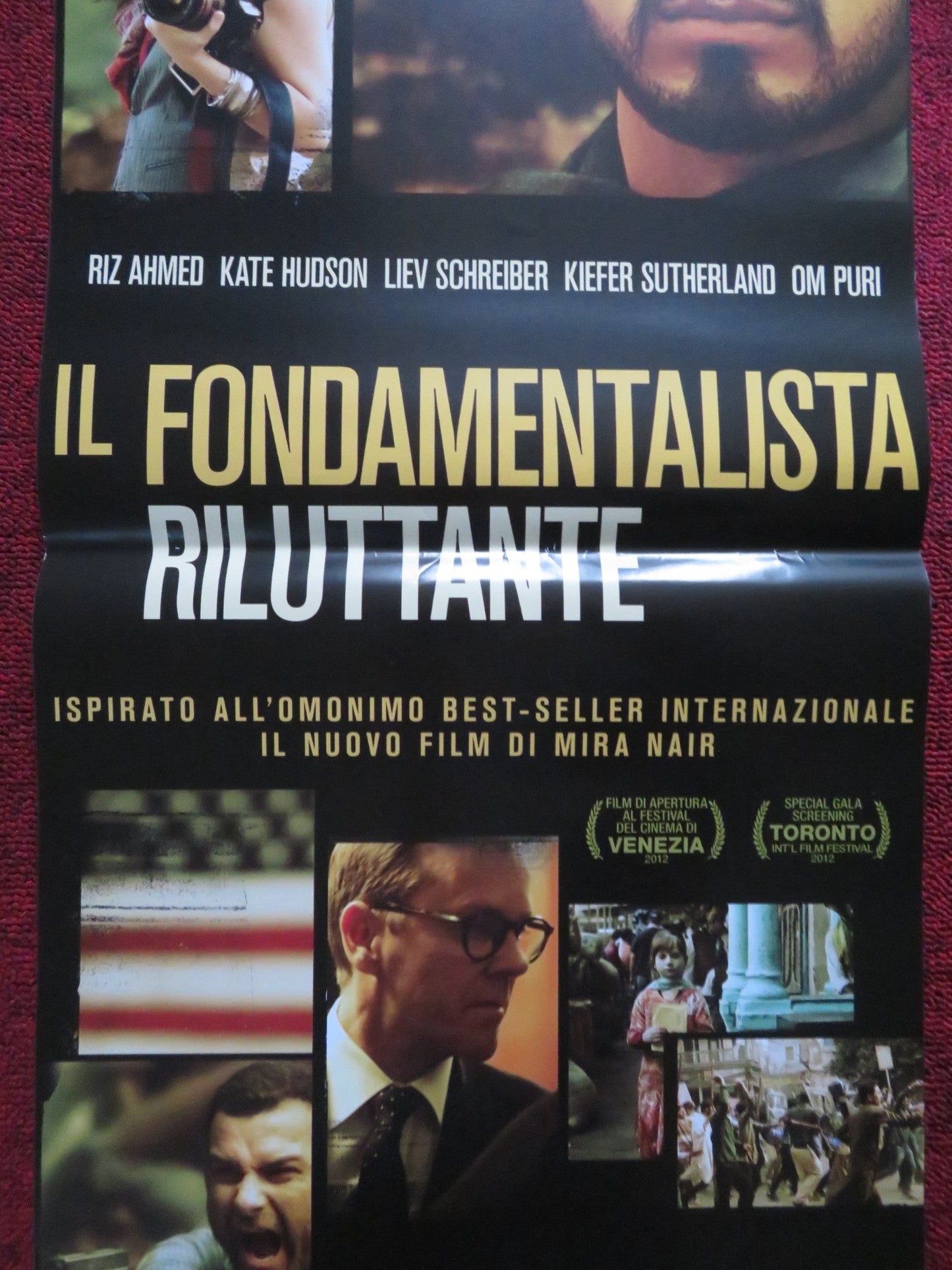 THE RELUCTANT FUNDAMENTALIST ITALIAN LOCANDINA POSTER RIZ AHMED KATE HUDSON 2012 Rendezvous Cinema Movie posters