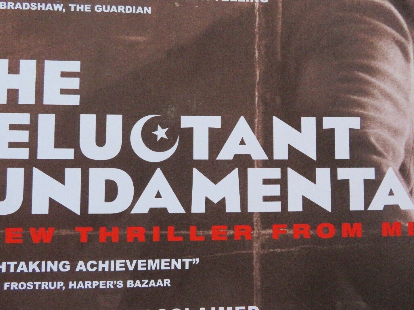 THE RELUCTANT FUNDAMENTALIST QUAD (30"x 40") ROLLED POSTER RIZ AHMED KATE HUDSON Movie posters