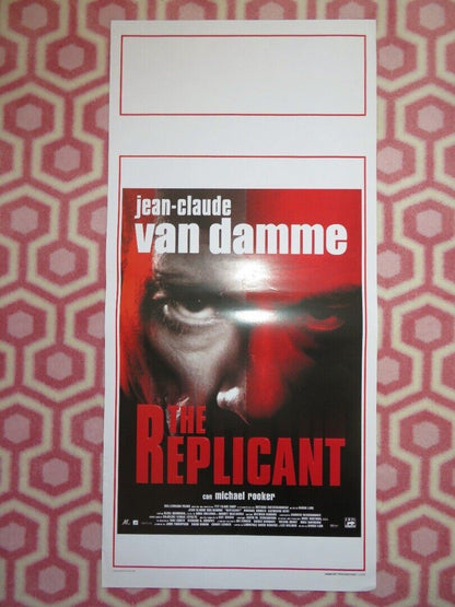 THE REPLICANT ITALIAN LOCANDINA (27.5"x13") POSTER VAN DAMME 2001 Movie posters