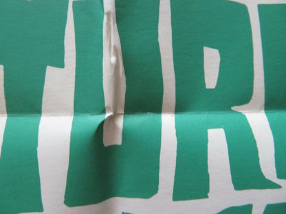 THE RETURN OF MR. MOTO FOLDED US ONE SHEET POSTER HENRY SILVA 1965 Movie posters