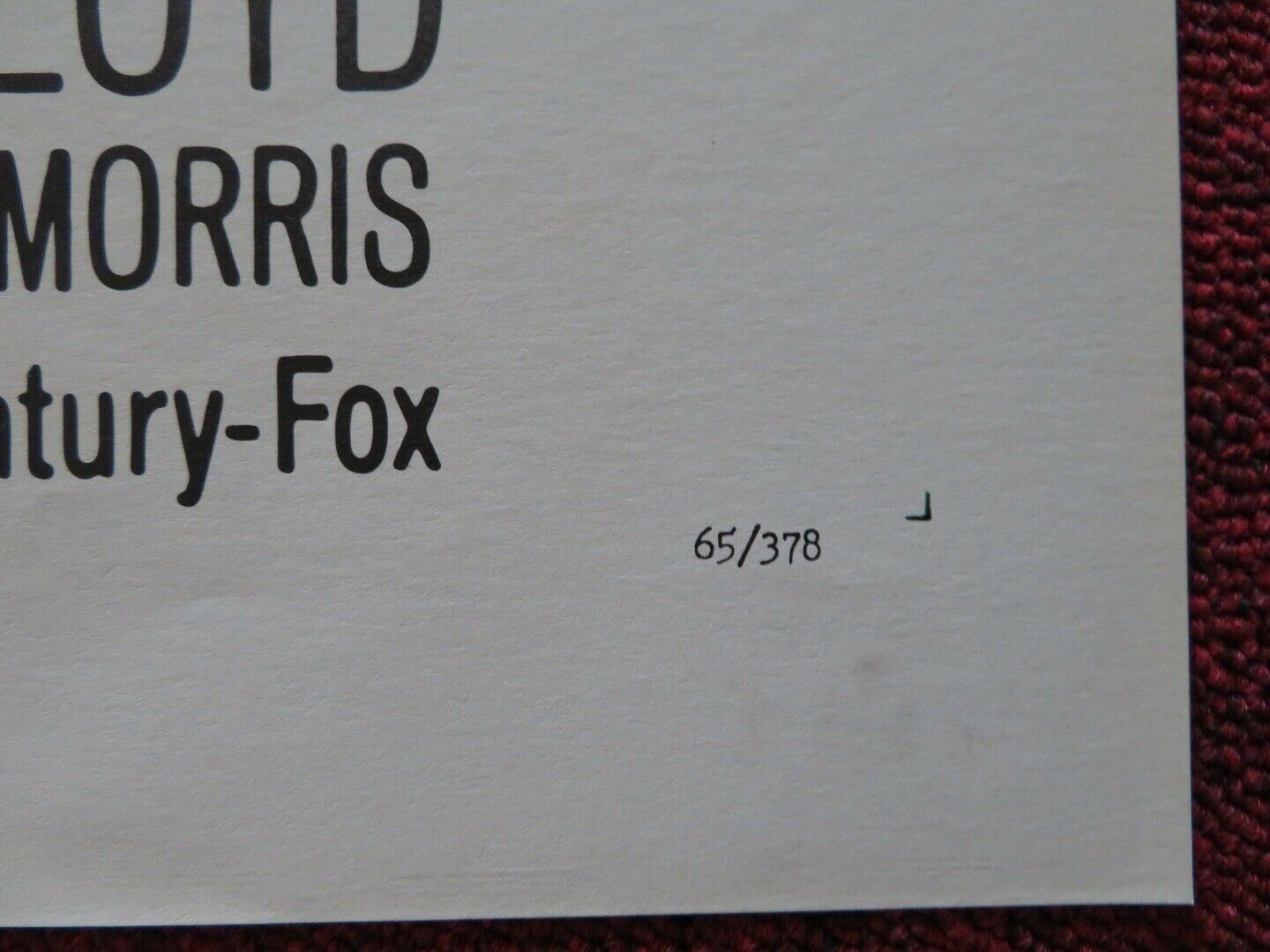 THE RETURN OF MR. MOTO FOLDED US ONE SHEET POSTER HENRY SILVA 1965 Movie posters