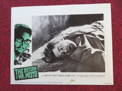 THE RETURN OF MR. MOTO US LOBBY CARD FULL SET HENRY SILVA TERENCE LONGDON 1965 Rendezvous Cinema Movie posters