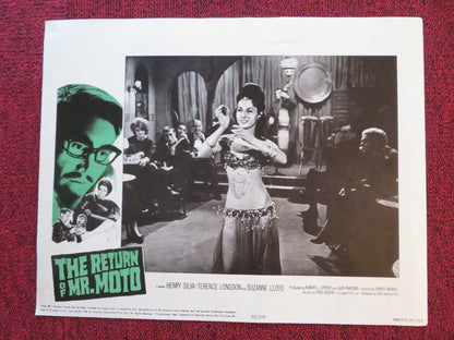 THE RETURN OF MR. MOTO US LOBBY CARD FULL SET HENRY SILVA TERENCE LONGDON 1965 Rendezvous Cinema Movie posters