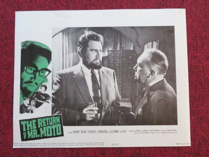 THE RETURN OF MR. MOTO US LOBBY CARD FULL SET HENRY SILVA TERENCE LONGDON 1965 Rendezvous Cinema Movie posters