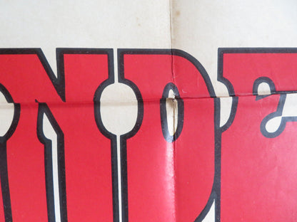 THE RETURN OF THE TALL BLOND MAN ITALIAN 2 FOGLIO POSTER JEAN CARMET 1974 Rendezvous Cinema Movie posters