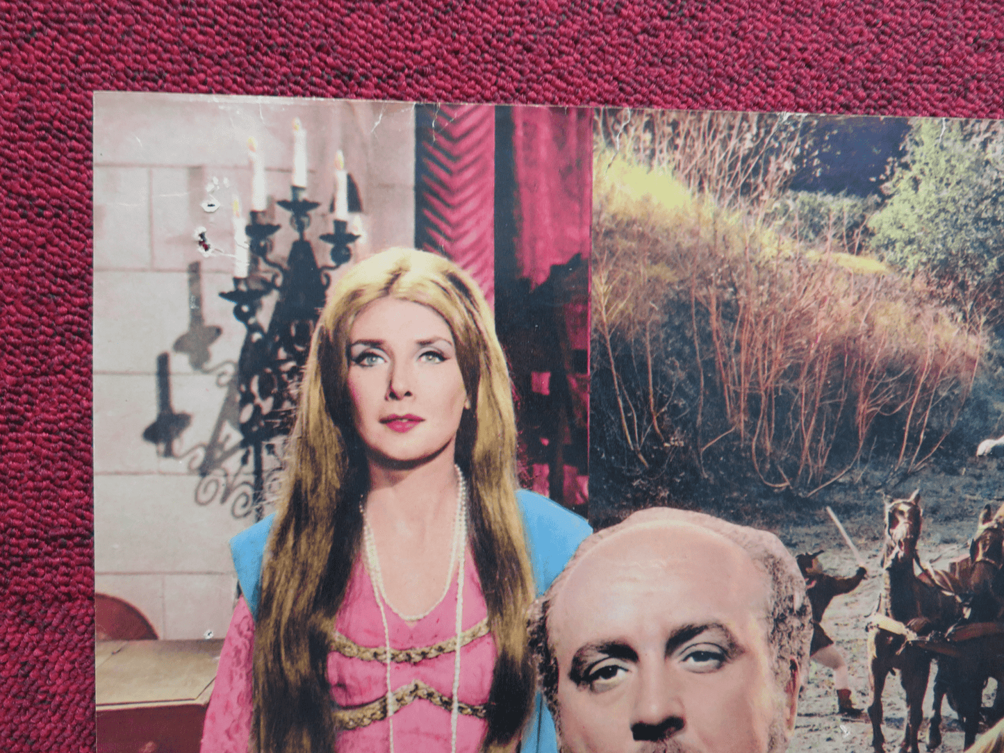 THE REVENGE OF IVANHOE ITALIAN FOTOBUSTA POSTER CLYDE ROGERS GILDA LOUSEK 1965 Rendezvous Cinema Movie posters