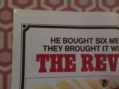 THE REVENGERS FOLDED US ONE SHEET POSTER WILLIAM HOLDEN ERNEST BORGNINE 1972 Movie posters