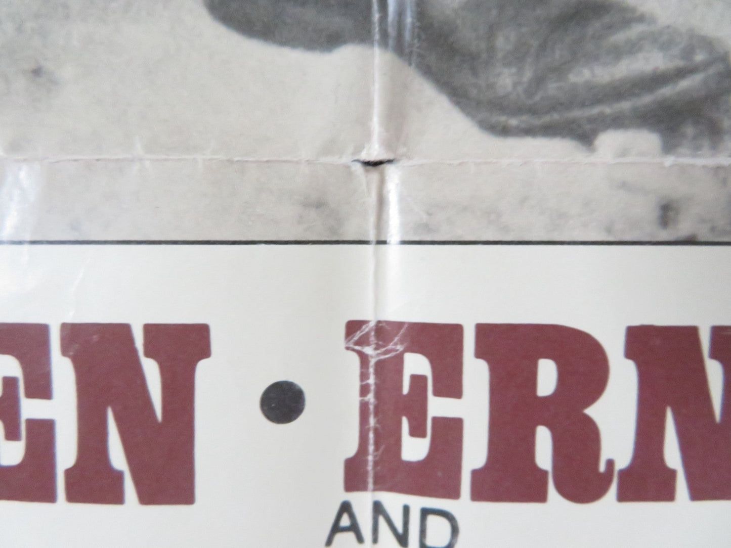 THE REVENGERS - STYLE B FOLDED US ONE SHEET POSTER WILLIAM HOLDEN BORGNINE 1972 Rendezvous Cinema Movie posters