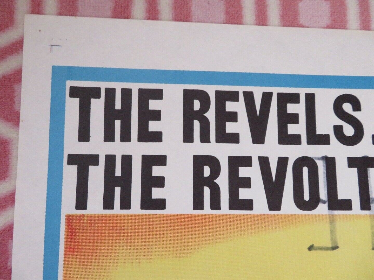 THE REVOLT OF SLAVES US ONE SHEET POSTER RHONDA FLEMING LANG JEFFRIES 1961 - Rendezvous Cinema