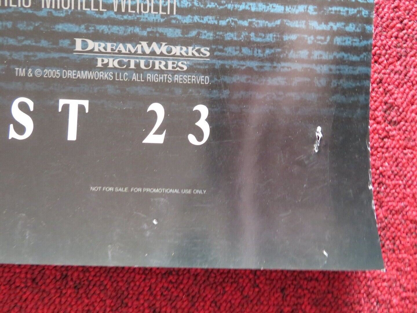 THE RING TWO DVD US ONE SHEET POSTER ROLLEDNAOMI WATTS SIMON BAKER 2005 Movie posters