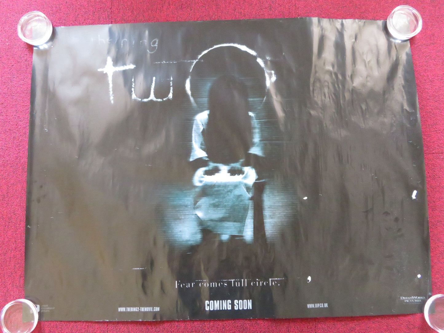 THE RING TWO UK QUAD (30"x 40") ROLLED POSTER NAOMI WATTS SIMON BAKER 2005 Rendezvous Cinema Movie posters