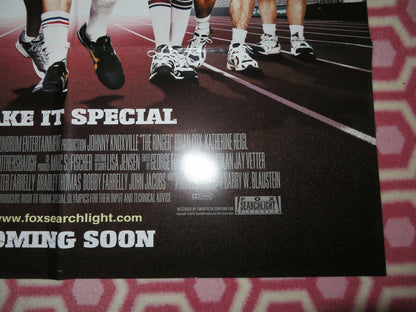 THE RINGER US FOLDED ONE SHEET POSTER JOHNNY KNOXVILLE BRIAN COX 2005 - Rendezvous Cinema