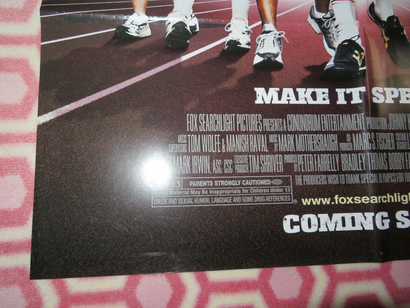 THE RINGER US FOLDED ONE SHEET POSTER JOHNNY KNOXVILLE BRIAN COX 2005 - Rendezvous Cinema