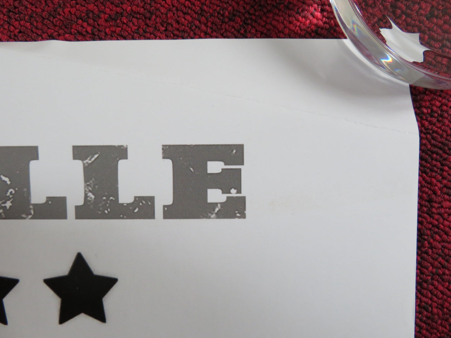 THE RINGER US ONE SHEET ROLLED POSTER JOHNNY KNOXVILLE BRIAN COX 2005 Rendezvous Cinema Movie posters