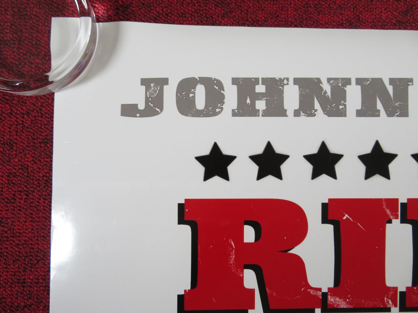 THE RINGER US ONE SHEET ROLLED POSTER JOHNNY KNOXVILLE BRIAN COX 2005 Rendezvous Cinema Movie posters