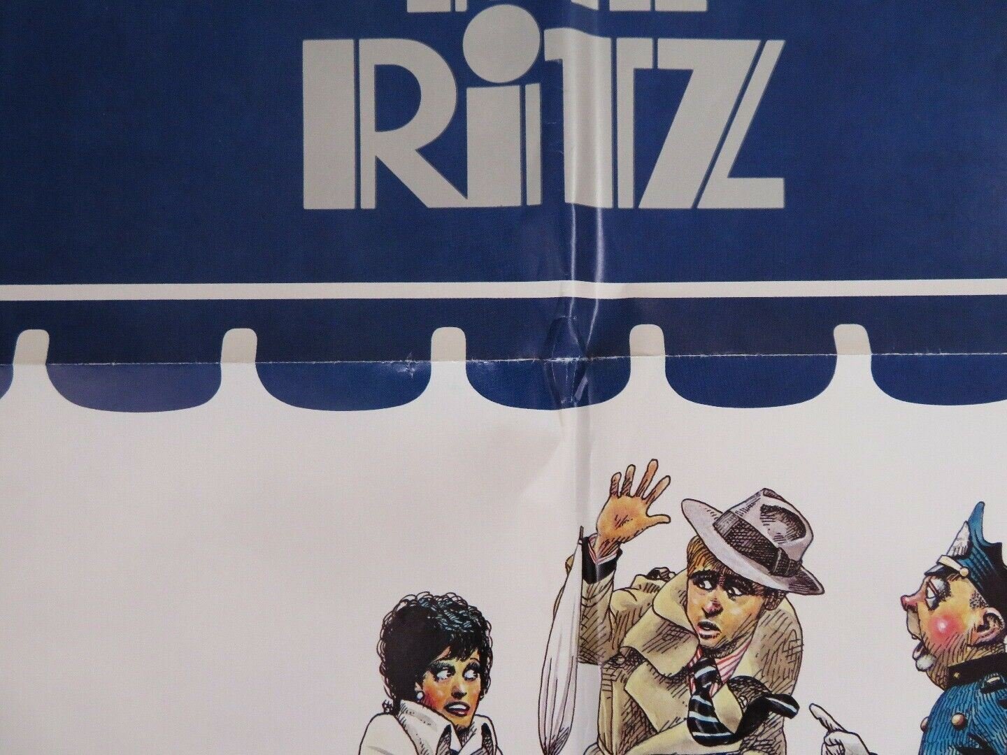 THE RITZ ONE SHEET POSTER JERRY STILLER D.RICHARD LESTER 1976 Movie posters