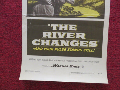 THE RIVER CHANGES US INSERT (14"x 36") POSTER ROSSANA RORY HARALD MARESCH 1956 Movie posters