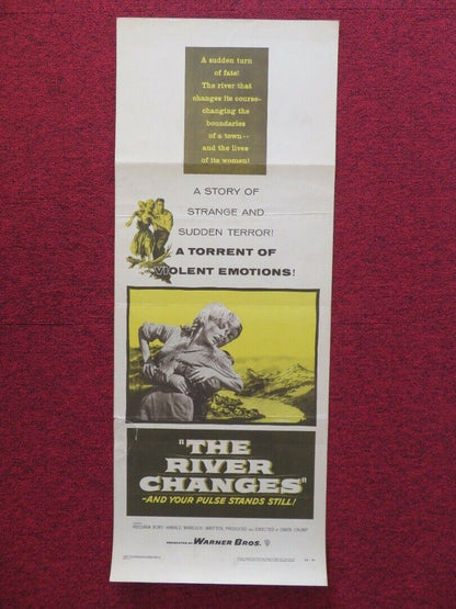THE RIVER CHANGES US INSERT (14"x 36") POSTER ROSSANA RORY HARALD MARESCH 1956 Movie posters