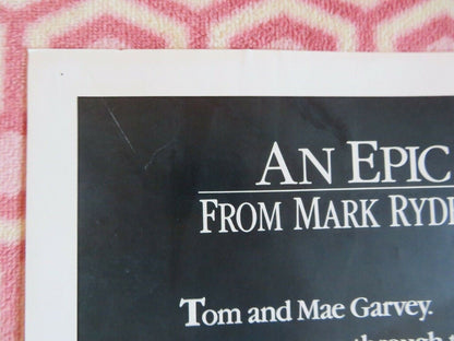 THE RIVER FOLDED US ONE SHEET POSTER MEL GIBSON SISSY SPACEK 1984 Movie posters