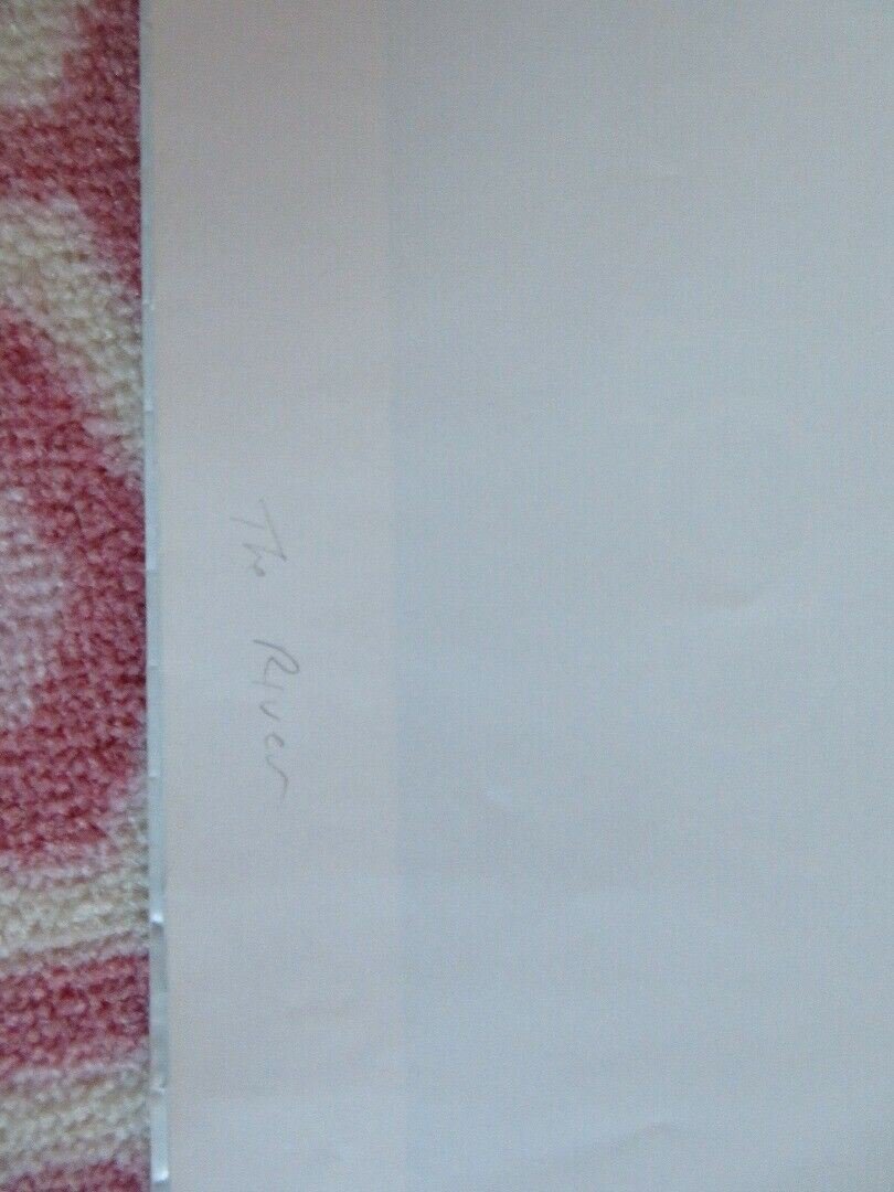 THE RIVER FOLDED US ONE SHEET POSTER MEL GIBSON SISSY SPACEK 1984 Movie posters