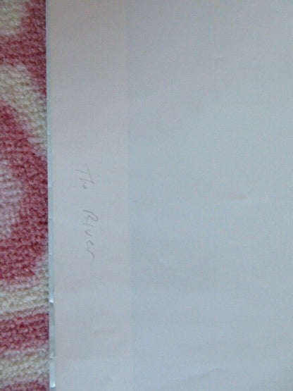 THE RIVER FOLDED US ONE SHEET POSTER MEL GIBSON SISSY SPACEK 1984 Movie posters