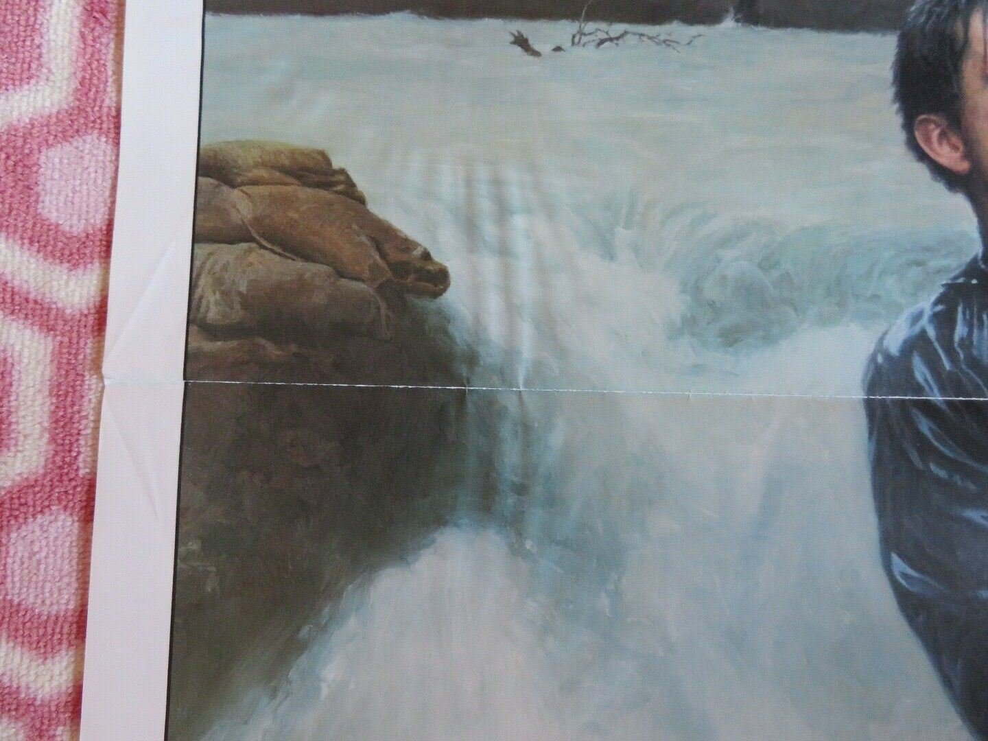 THE RIVER FOLDED US ONE SHEET POSTER MEL GIBSON SISSY SPACEK 1984 Movie posters