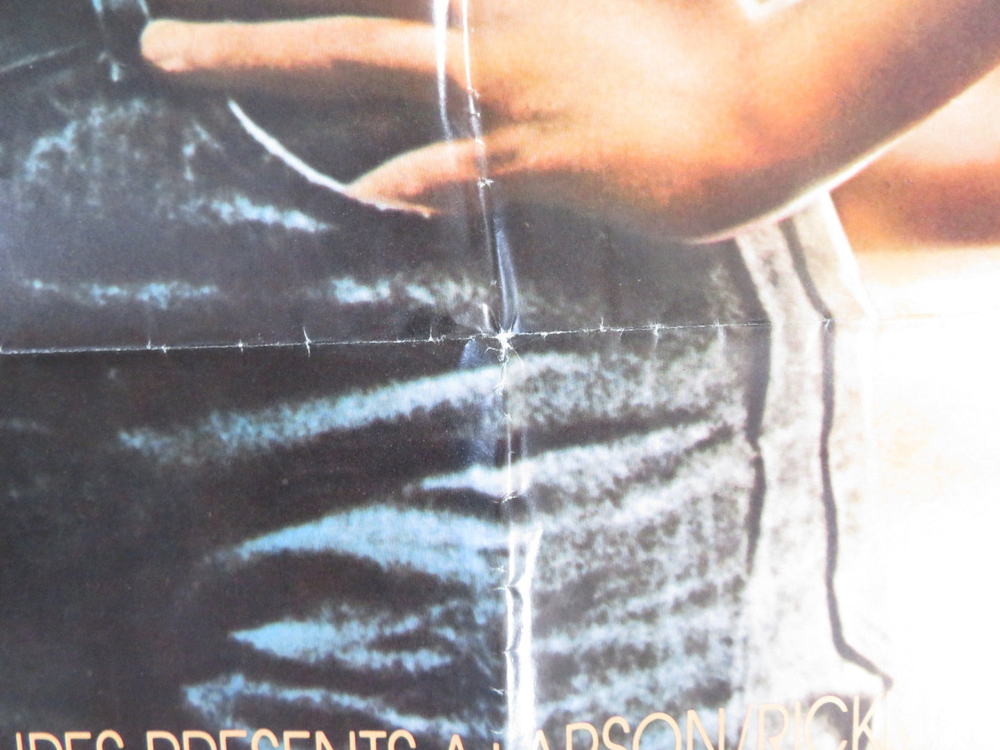 THE RIVER RAT FOLDED US ONE SHEET POSTER TOMMY LEE JONES MARTHA PLIMPTON 1984 Rendezvous Cinema Movie posters