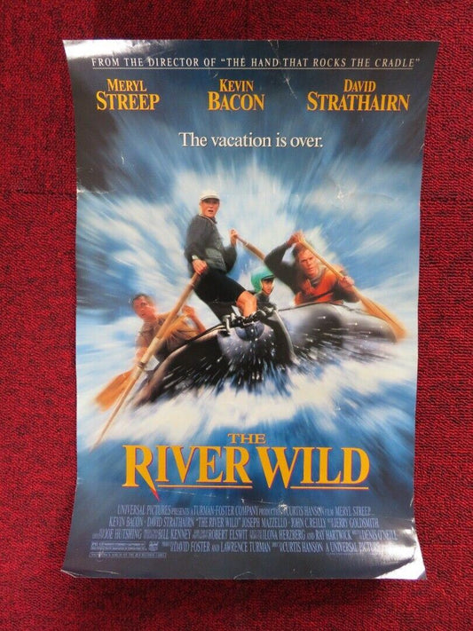 THE RIVER WILD U.S MINI (11" X 17") POSTER MERYL STREEP KEVIN BACON 1994 Movie posters