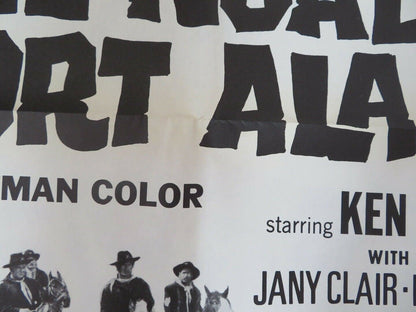 THE ROAD TO FORT ALAMO MARIO BAVA US ORIGINAL 1 SHEET POSTER RETRO 1964 - Rendezvous Cinema