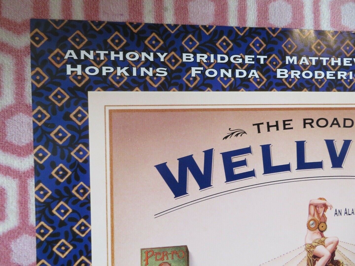 THE ROAD TO WELLVILLE US ONE SHEET ROLLED POSTER ANTHONY HOPKINS B FONDA 1994 - Rendezvous Cinema