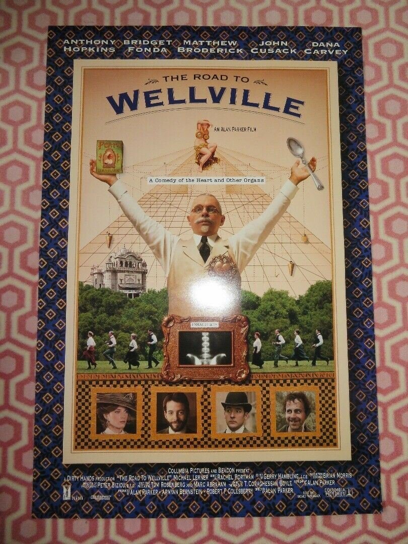 THE ROAD TO WELLVILLE US ONE SHEET ROLLED POSTER ANTHONY HOPKINS B FONDA 1994 - Rendezvous Cinema