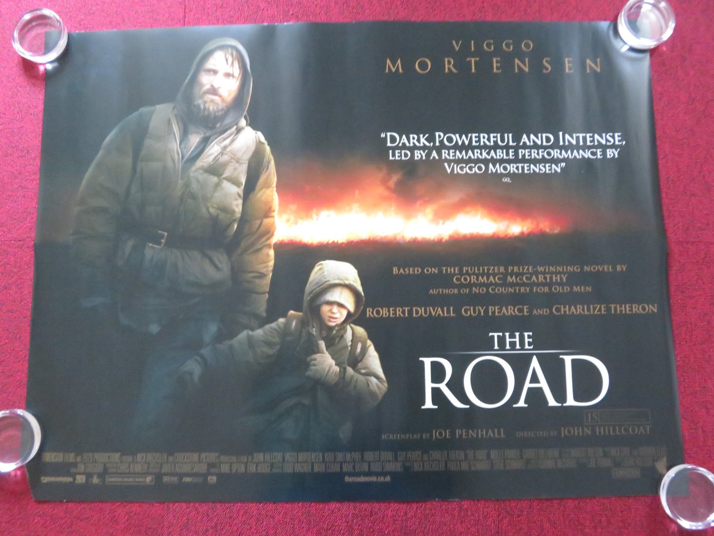THE ROAD UK QUAD (30"x 40") ROLLED POSTER VIGGO MORTENSEN KODI SMIT - MCPHEE 2009 Rendezvous Cinema Movie posters