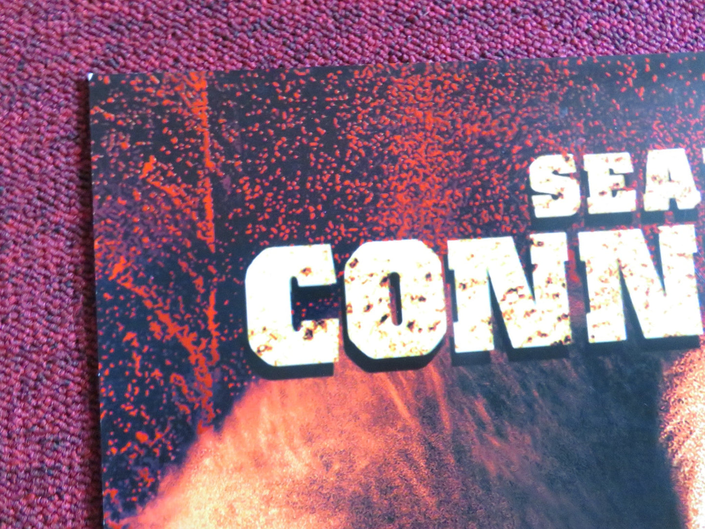 THE ROCK FOLDED US ONE SHEET POSTER SEAN CONNERY NICOLAS CAGE 1996 Rendezvous Cinema Movie posters