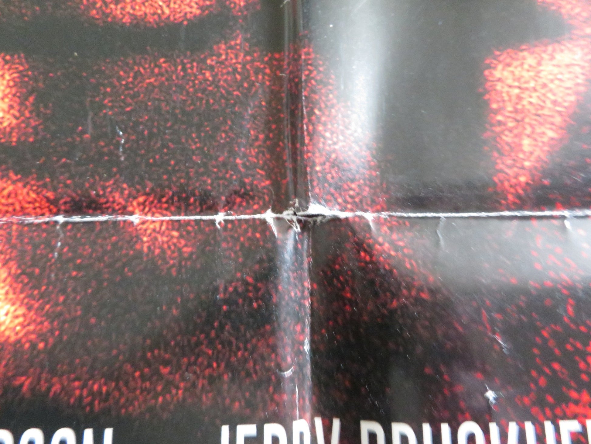 THE ROCK FOLDED US ONE SHEET POSTER SEAN CONNERY NICOLAS CAGE 1996 Rendezvous Cinema Movie posters