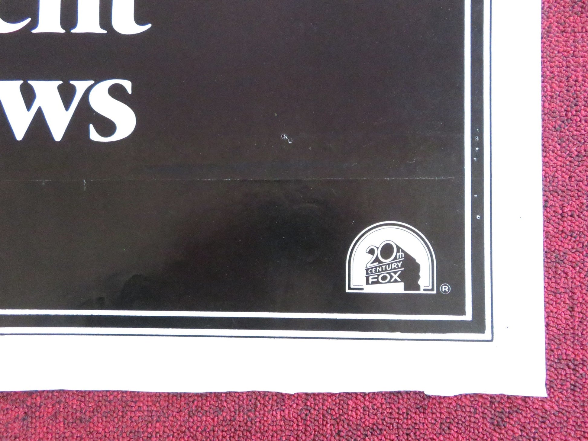 THE ROCKY HORROR PICTURE SHOW FOLDED US ONE SHEET POSTER TIM CURRY SARANDON 1975 Rendezvous Cinema Movie posters