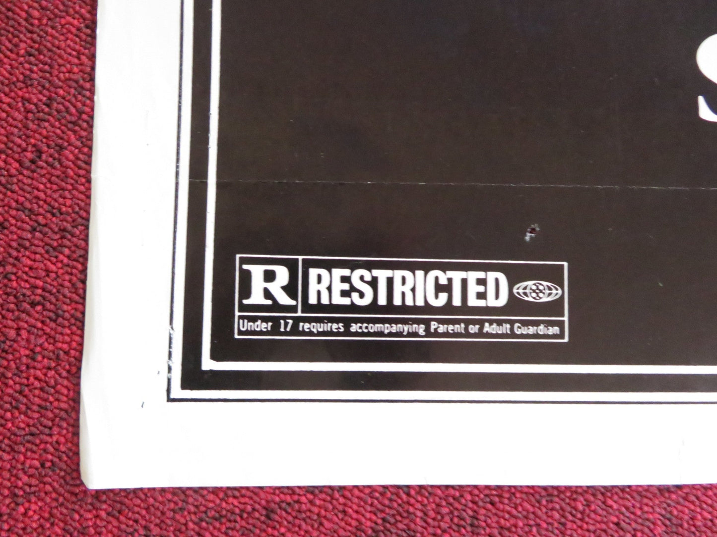 THE ROCKY HORROR PICTURE SHOW FOLDED US ONE SHEET POSTER TIM CURRY SARANDON 1975 Rendezvous Cinema Movie posters