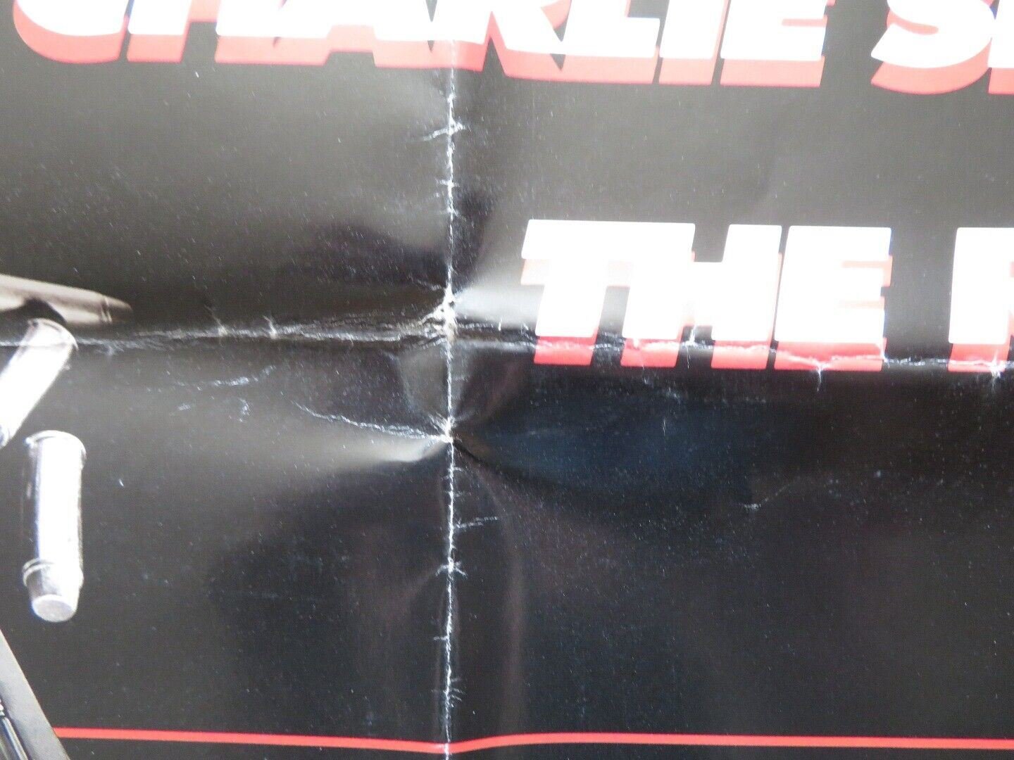 THE ROOKIE FOLDED US ONE SHEET POSTER CLINT EASTWOOD CHARLIE SHEEN 1990 Movie posters