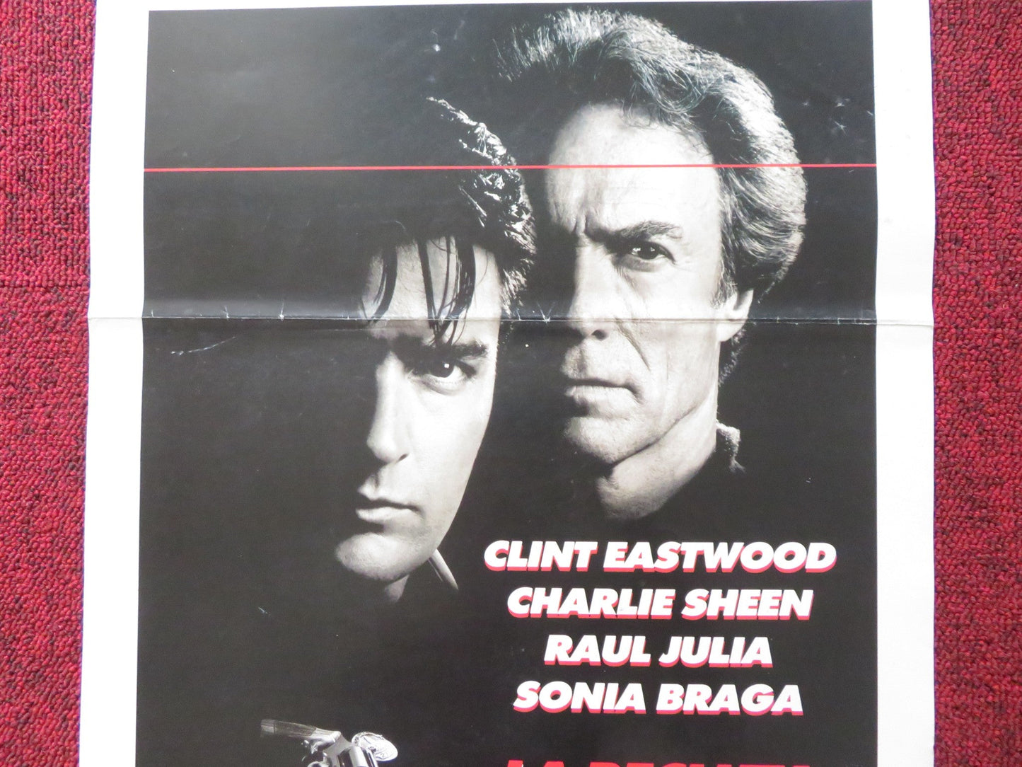THE ROOKIE ITALIAN LOCANDINA POSTER CLINT EASTWOOD CHARLIE SHEEN 1990 Rendezvous Cinema Movie posters