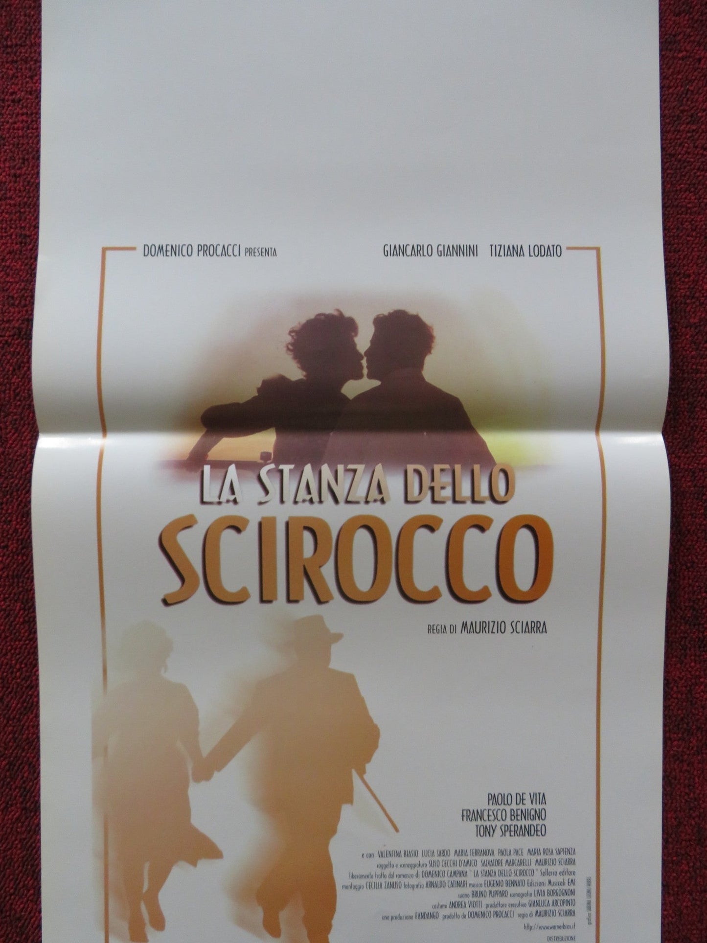 THE ROOM OF THE SCIROCCO ITALIAN LOCANDINA POSTER GIANCARLO GIANNINI 1998 Rendezvous Cinema Movie posters