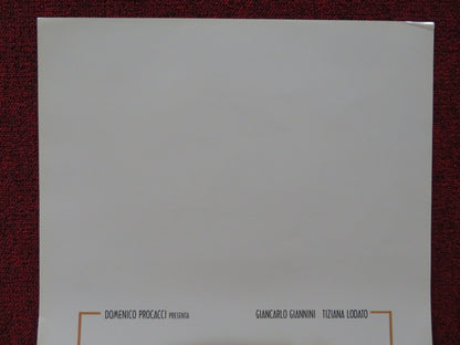 THE ROOM OF THE SCIROCCO ITALIAN LOCANDINA POSTER GIANCARLO GIANNINI 1998 Rendezvous Cinema Movie posters