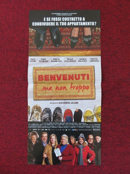 THE ROOMMATES PARTY ITALIAN LOCANDINA (26.5"x12.5") POSTER KARIN VIARD 2015 Rendezvous Cinema Movie posters