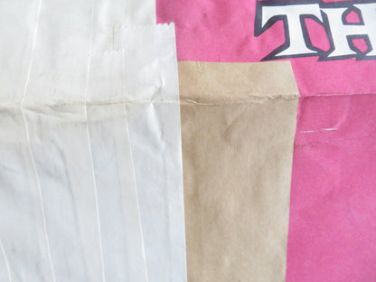 THE ROSE TATTOO FOLDED US ONE SHEET POSTER BURT LANCASTER ANNA MAGNANI 1955 Rendezvous Cinema Movie posters