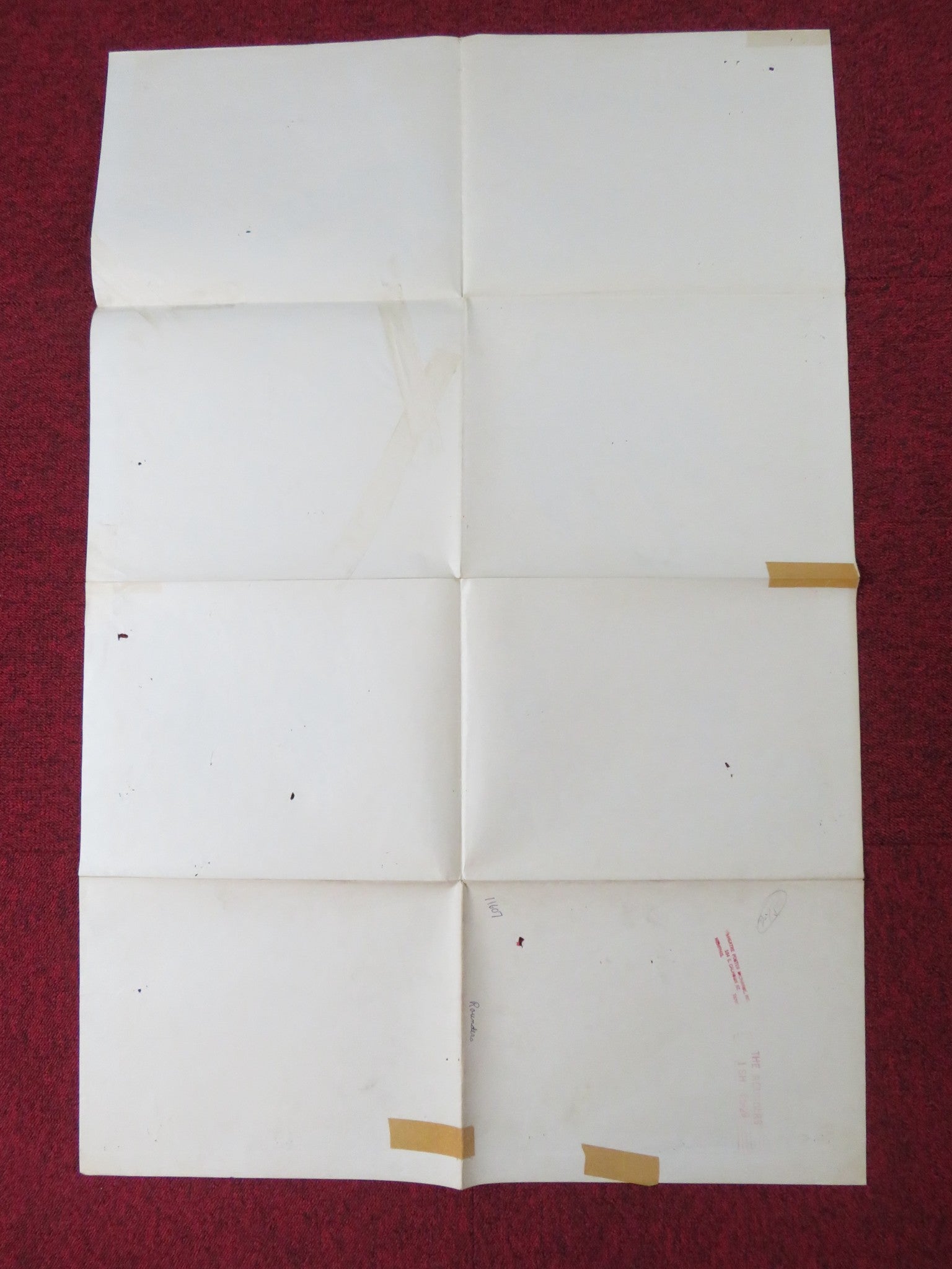 THE ROUNDERS FOLDED US ONE SHEET POSTER GLENN FORD HENRY FONDA 1965 Rendezvous Cinema Movie posters