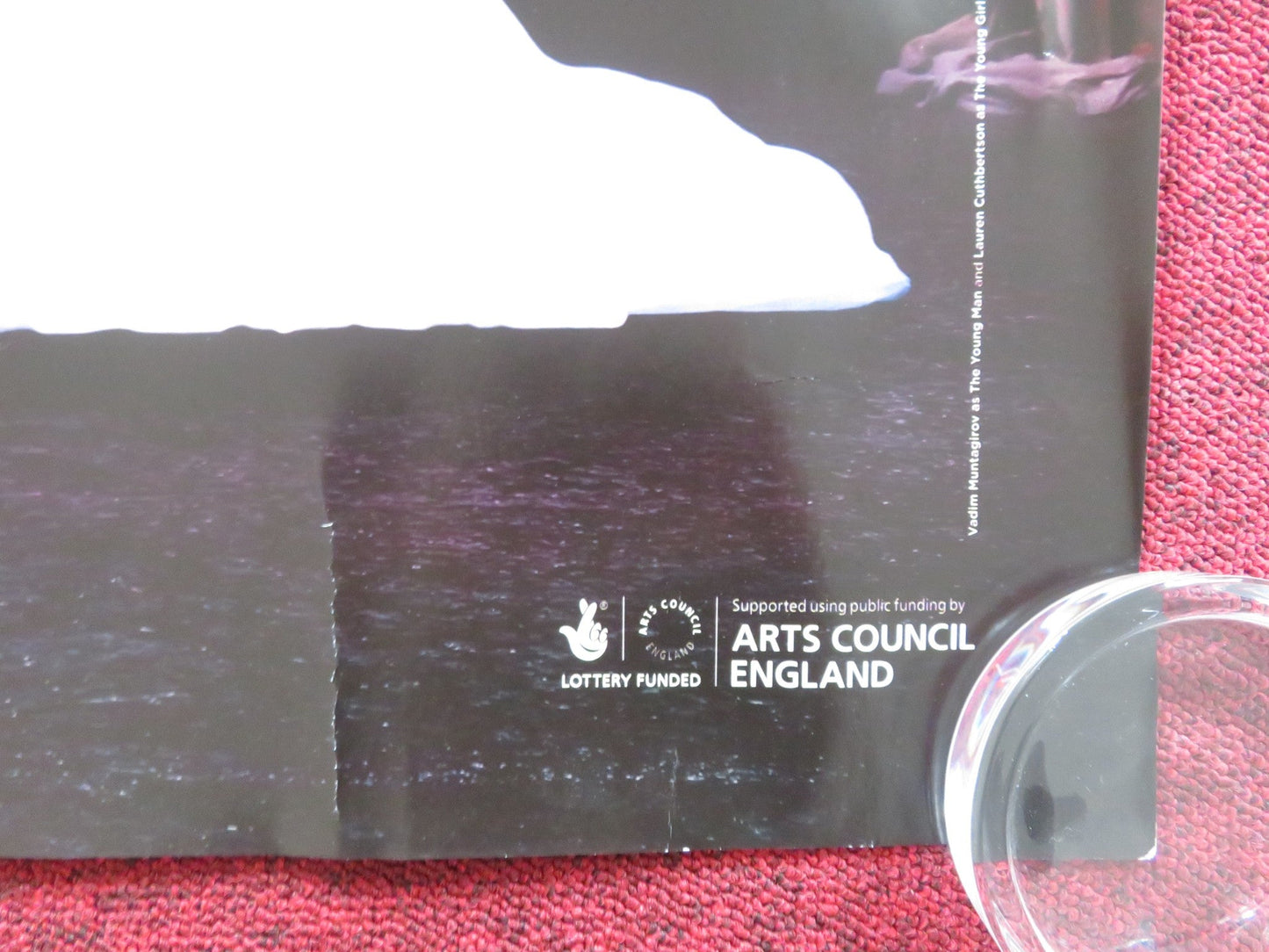 THE ROYAL BALLET RHAPSODY THE TWO PIGEONS UK QUAD (30"x 40") ROLLED POSTER 2016 Rendezvous Cinema Movie posters