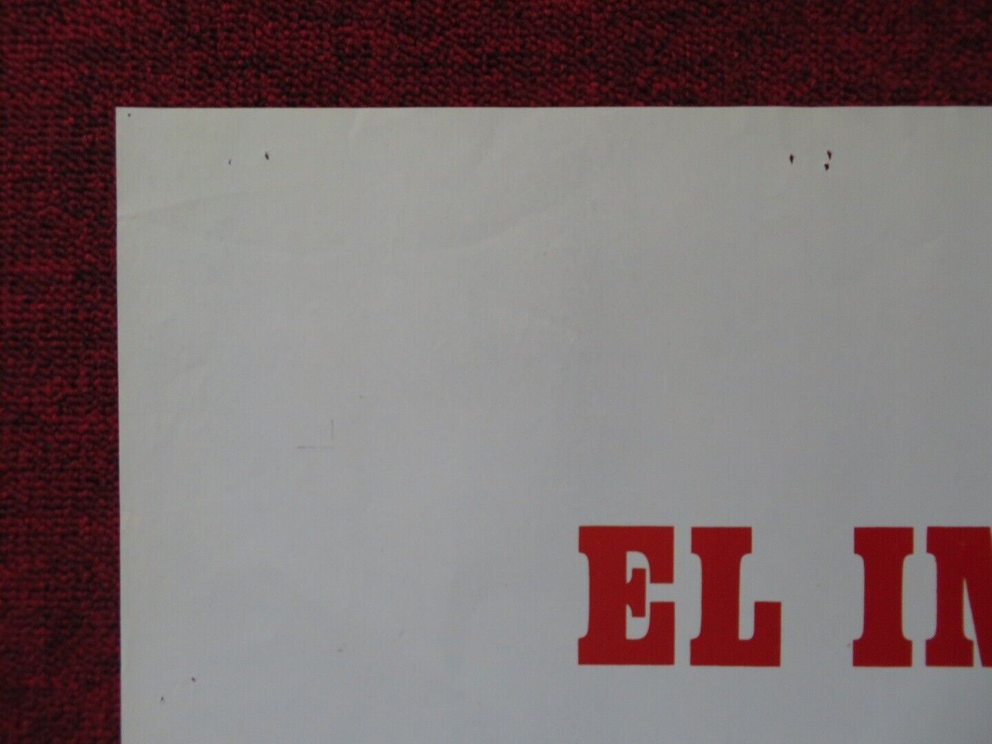 THE ROYAL HUNT OF THE SUN SPANISH ROLLED POSTER ROBERT SHAW CHRISTOPHER PLUMMER Movie posters